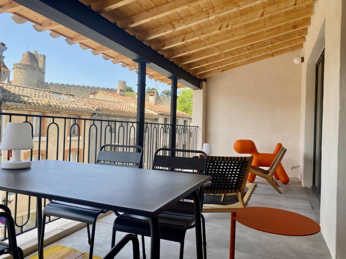 Gite Au Pied De La Cite Medievale - Le 127 Carcassonne Ngoại thất bức ảnh